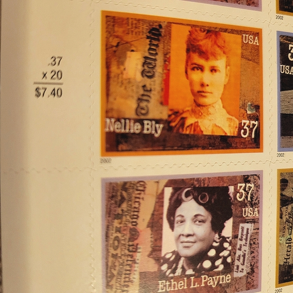 Women in Journalism Postage stamps - Picture 2 of 2
